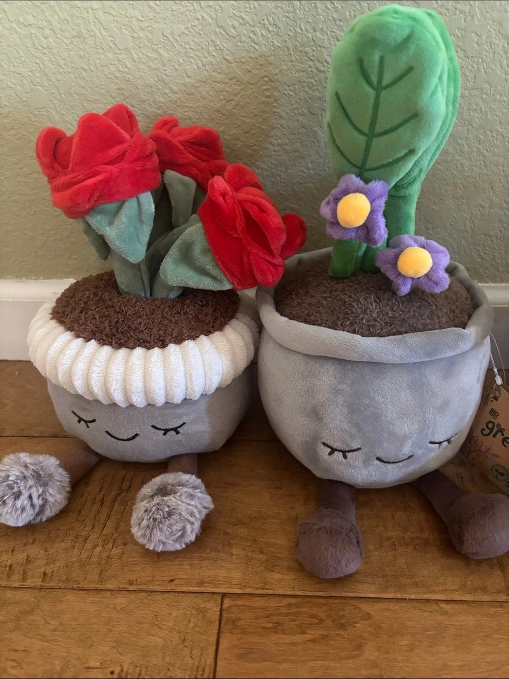 Greenhouse by Russ Plant Baby Plushie Roses or Violets—Collector’s Edition New